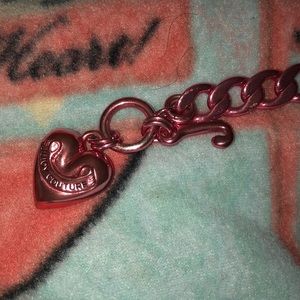 Pink Juicy Couture necklace